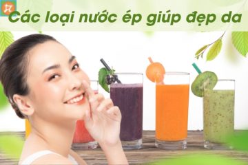 cac loai nuoc ep tot cho da